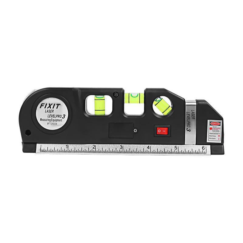 Avtoit | Laser Level Ruler Multi-functional Household Infrared Decoration (Black)