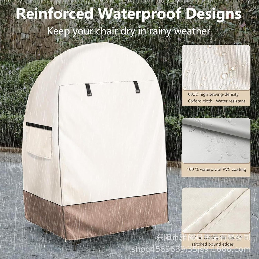 Avtoit | Waterproof Egg Chair Cover with Double Zipper – Solara