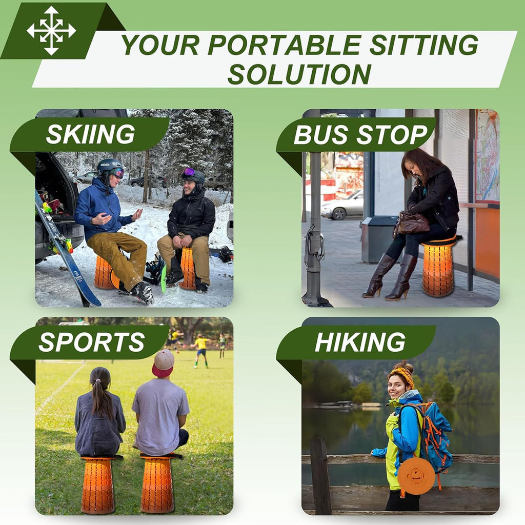 Avtoit | Collapsible Stool with Cushion – SitMax