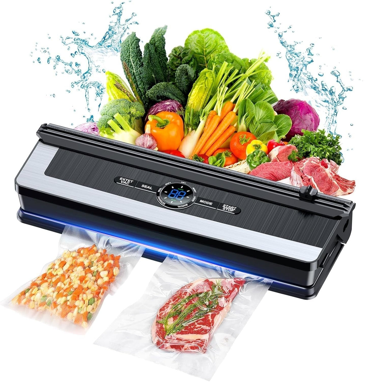 Avtoit | 8-in-1 Vacuum Sealer with Built-in Cutter