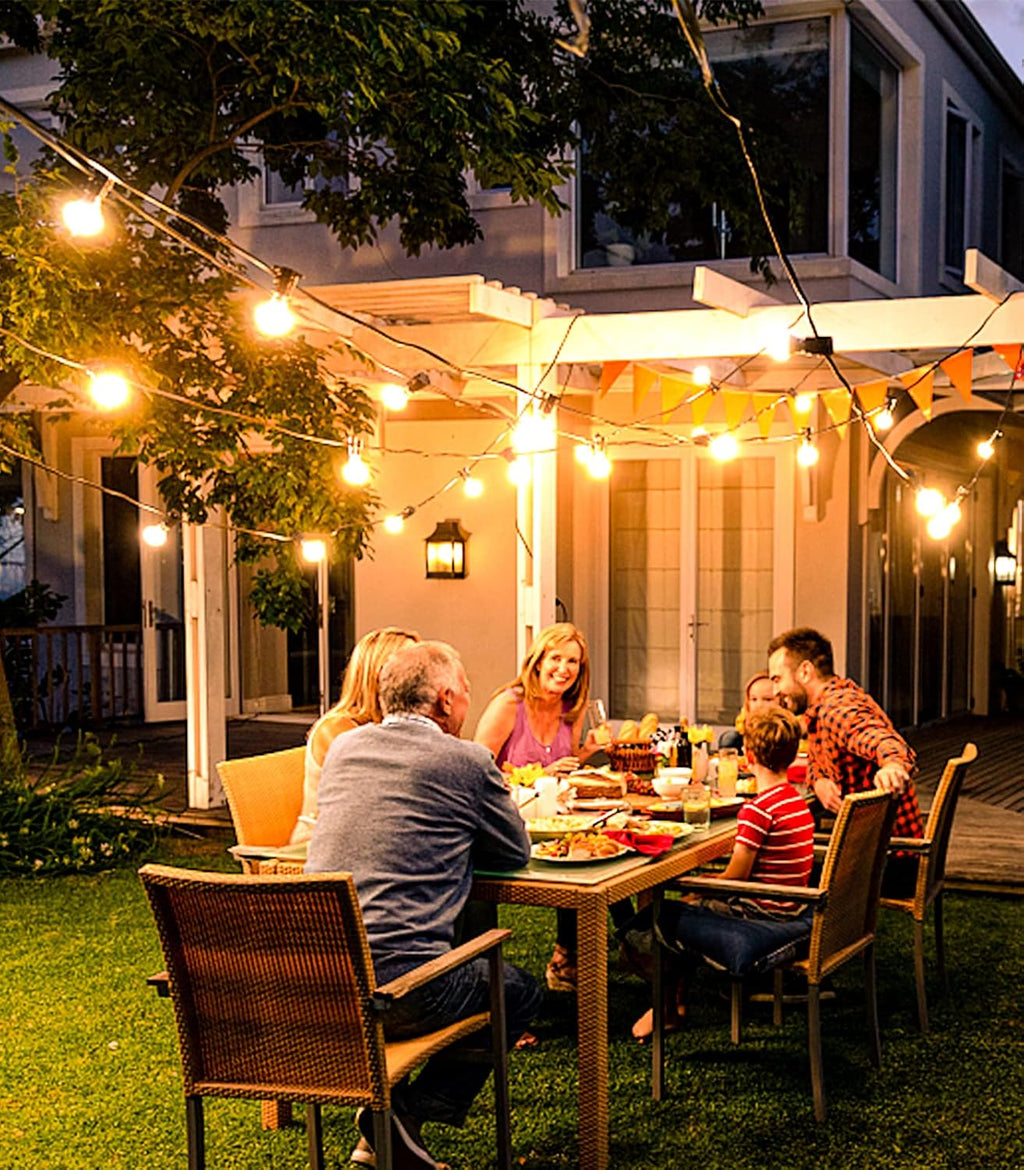 Avtoit | LumiSolar | Solar String Lights G40 – Weatherproof & Energy Saving