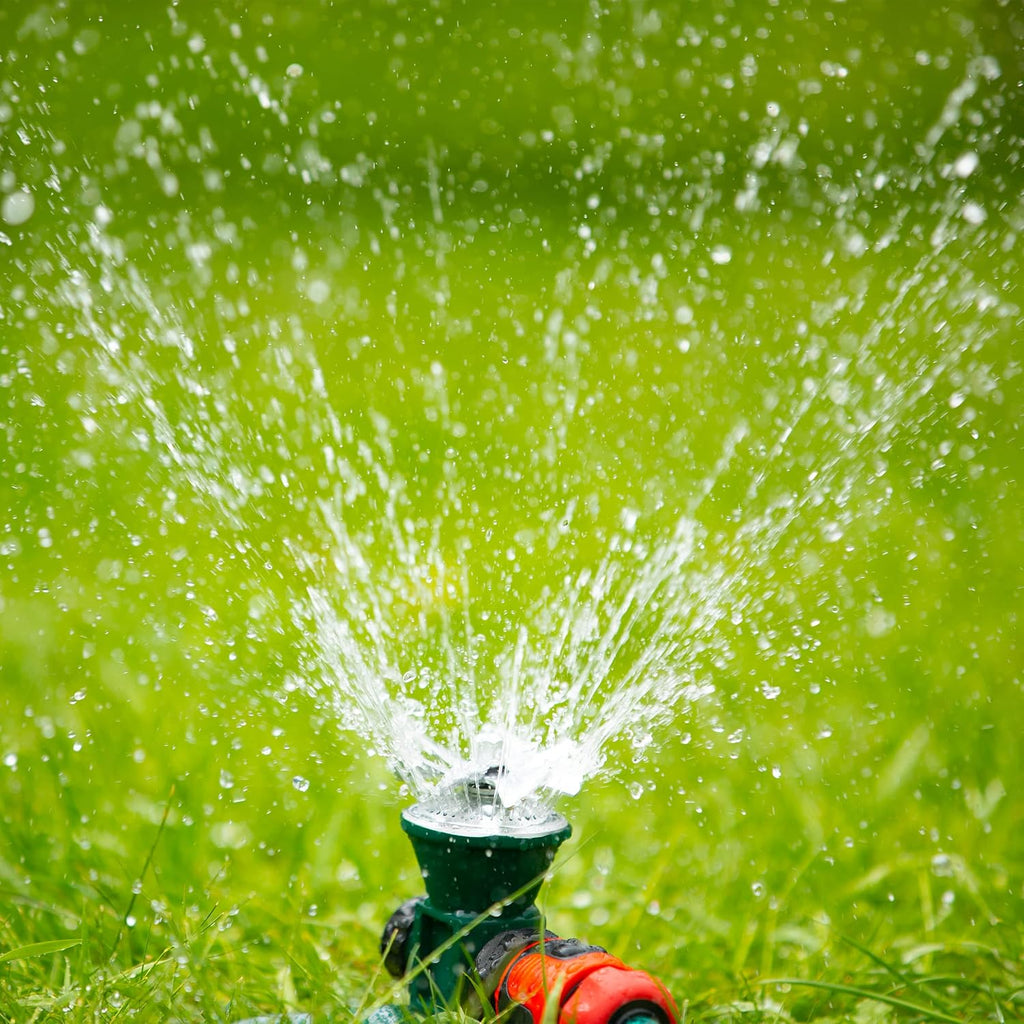 Avtoit | 360-Degree Automatic Rotating Metal Lawn Sprinkler – Effective Garden Watering Spray Head