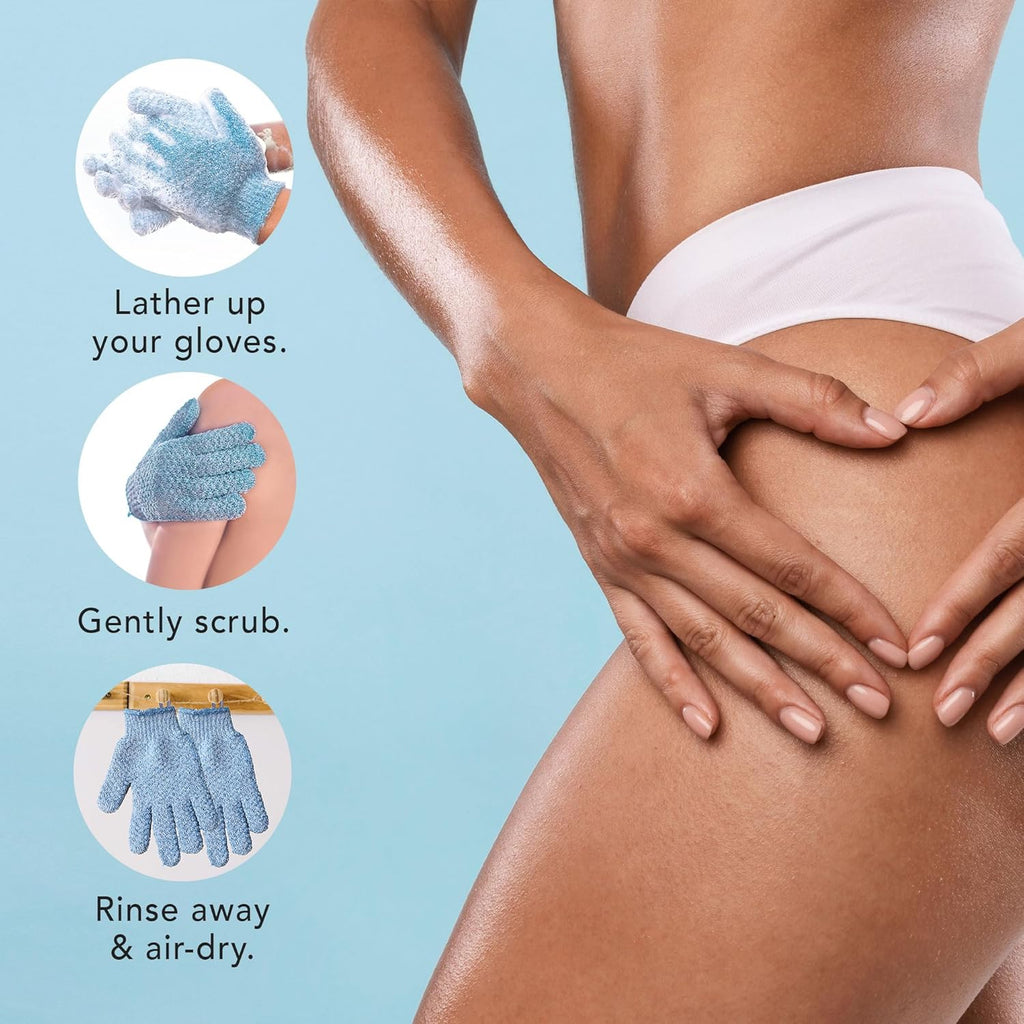 Avtoit | Exfoliating Bath Gloves – Set of 2