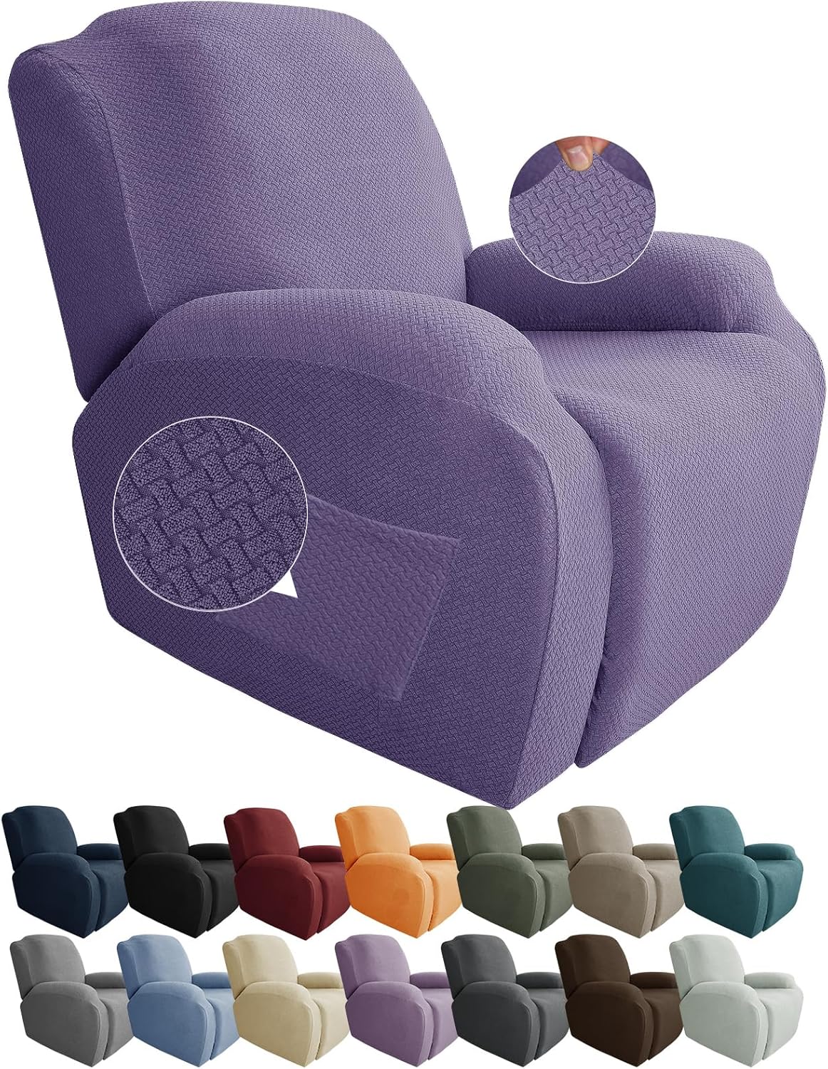 Avtoit | Stretch Recliner Chair Covers 4-Piece Set – CoverMate