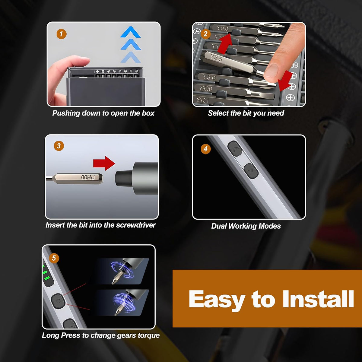 Avtoit | ProFix 68-in-1 Electric Precision Screwdriver Set