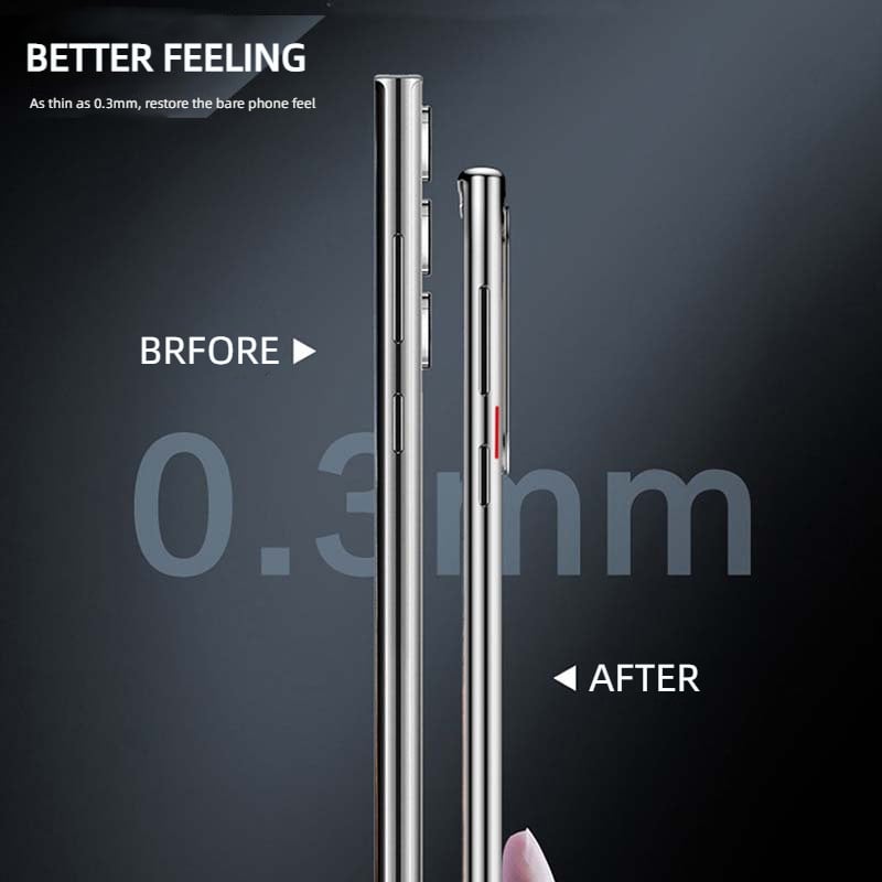Avtoit | Transparent Luxury Coating Magnetic Cover for Samsung
