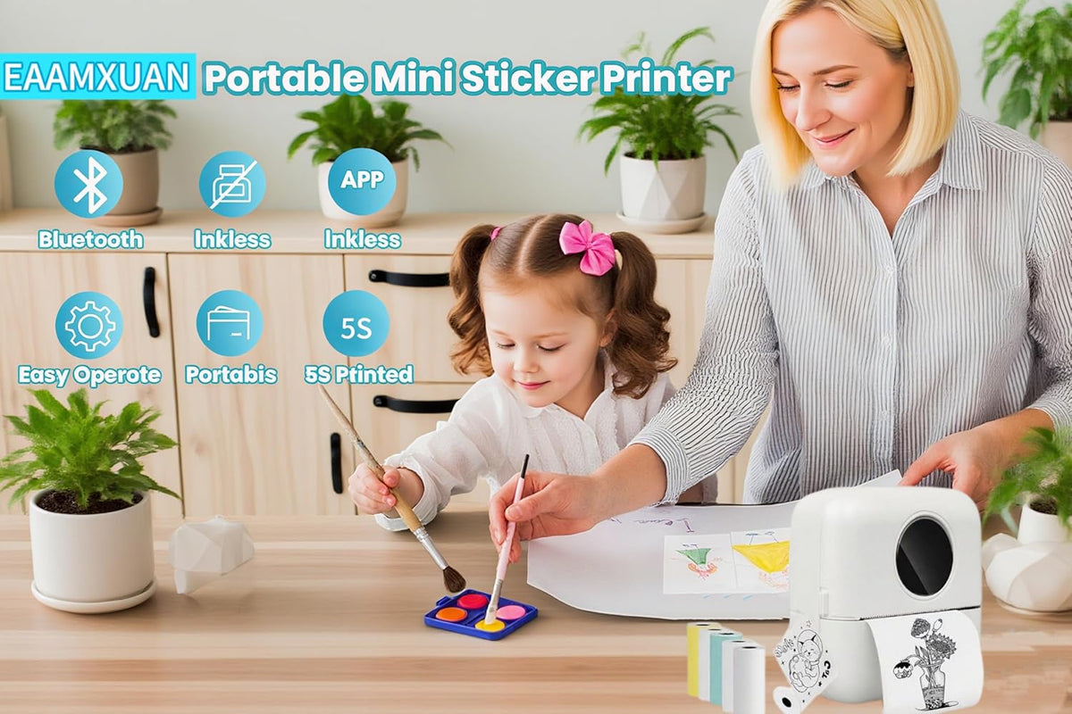 Avtoit | Portable Bluetooth Label Maker – Ink-Free Thermal Printing