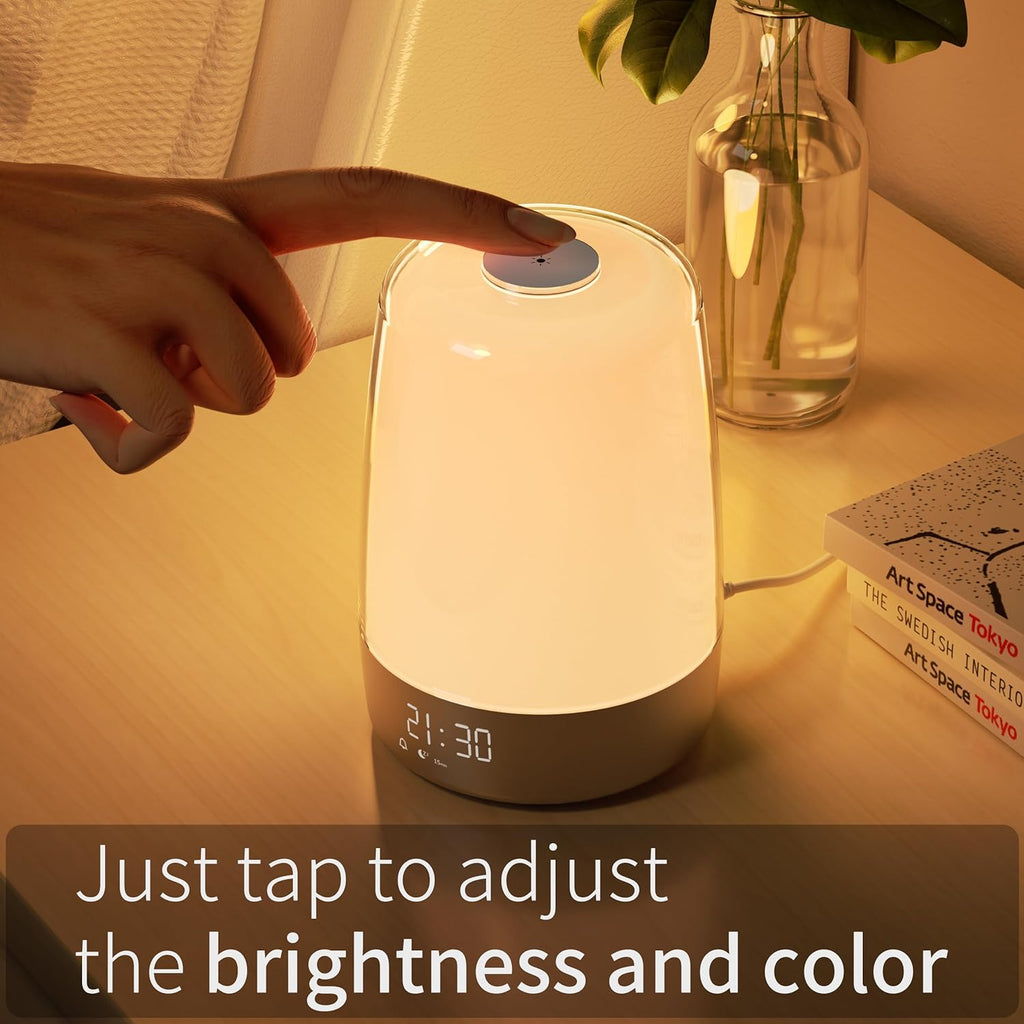 Avtoit | Aurora Wake-Up Light with Natural Sounds – Gentle Sunrise Alarm Clock for a Refreshing Start