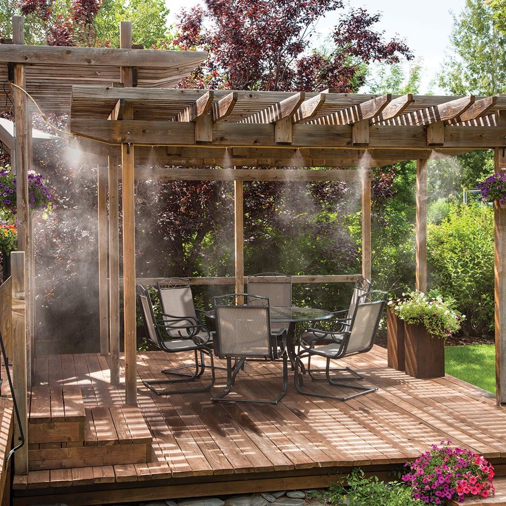Avtoit | Spray irrigation system – Water hose with spray nozzles for refreshing cooling in the garden