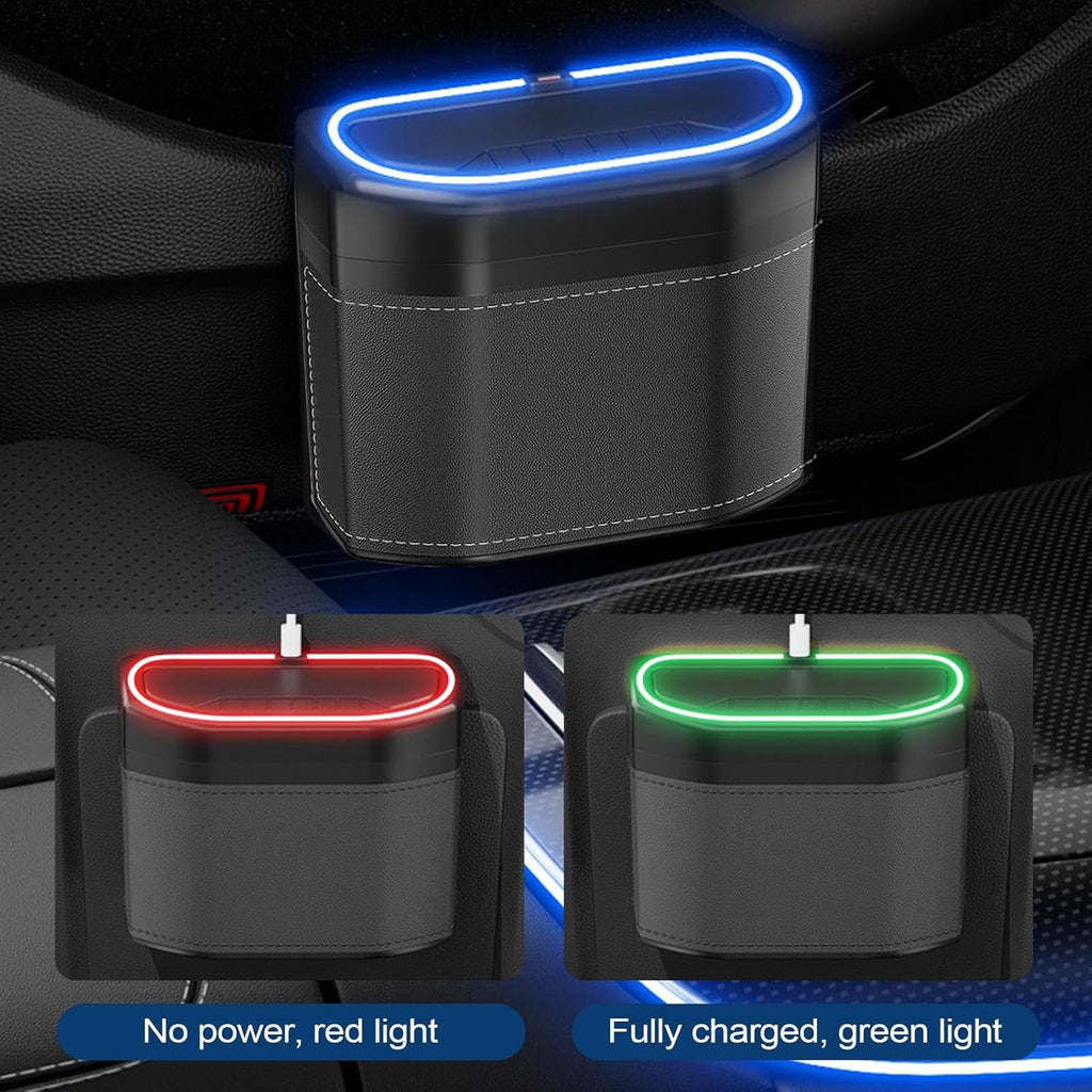 Avtoit | Smell-Proof Car Trash Can with Touch Light – Lurevo