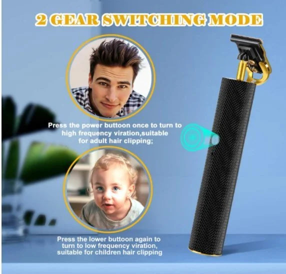Cordless T-Blade Hair Trimmer with Close-Cut Function