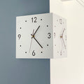 Avtoit | New living room corner double-sided luminous creative clock wall lamp