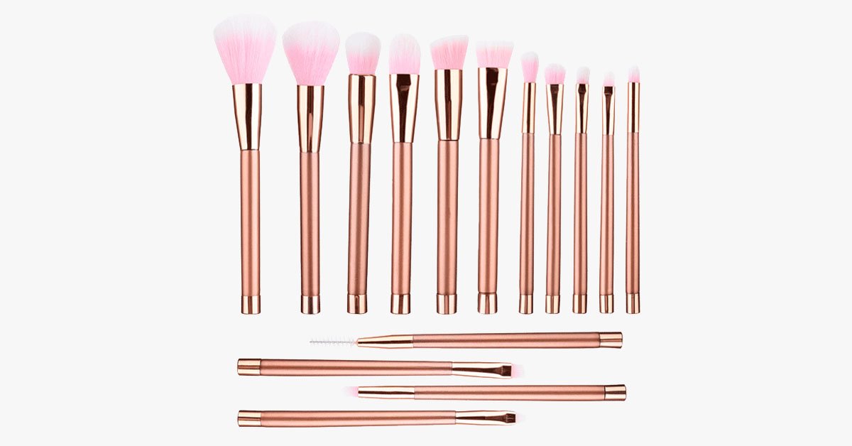 Avtoit | Rose Glamour Brush Set