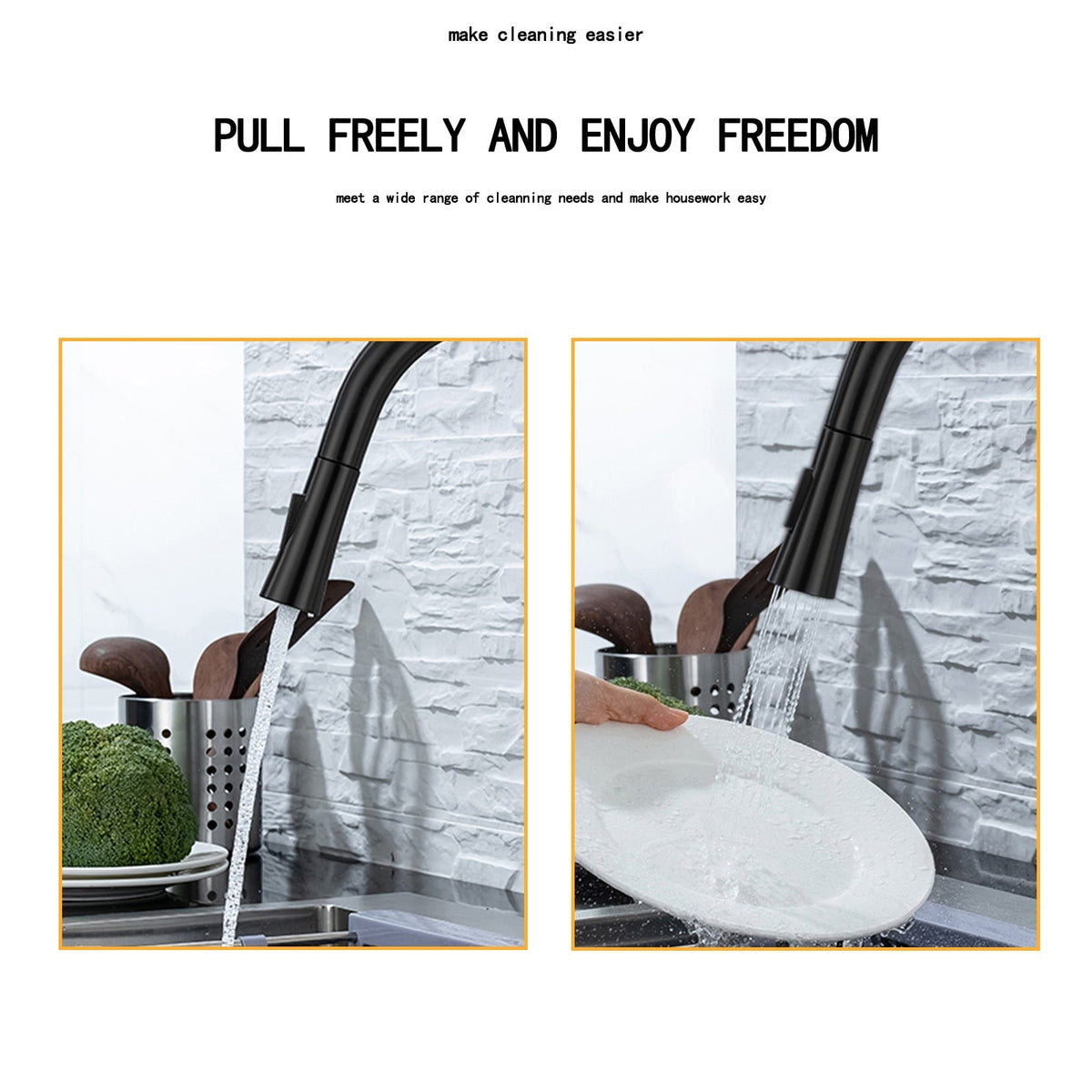 Avtoit | Kitchen faucet with pull-out and sensor