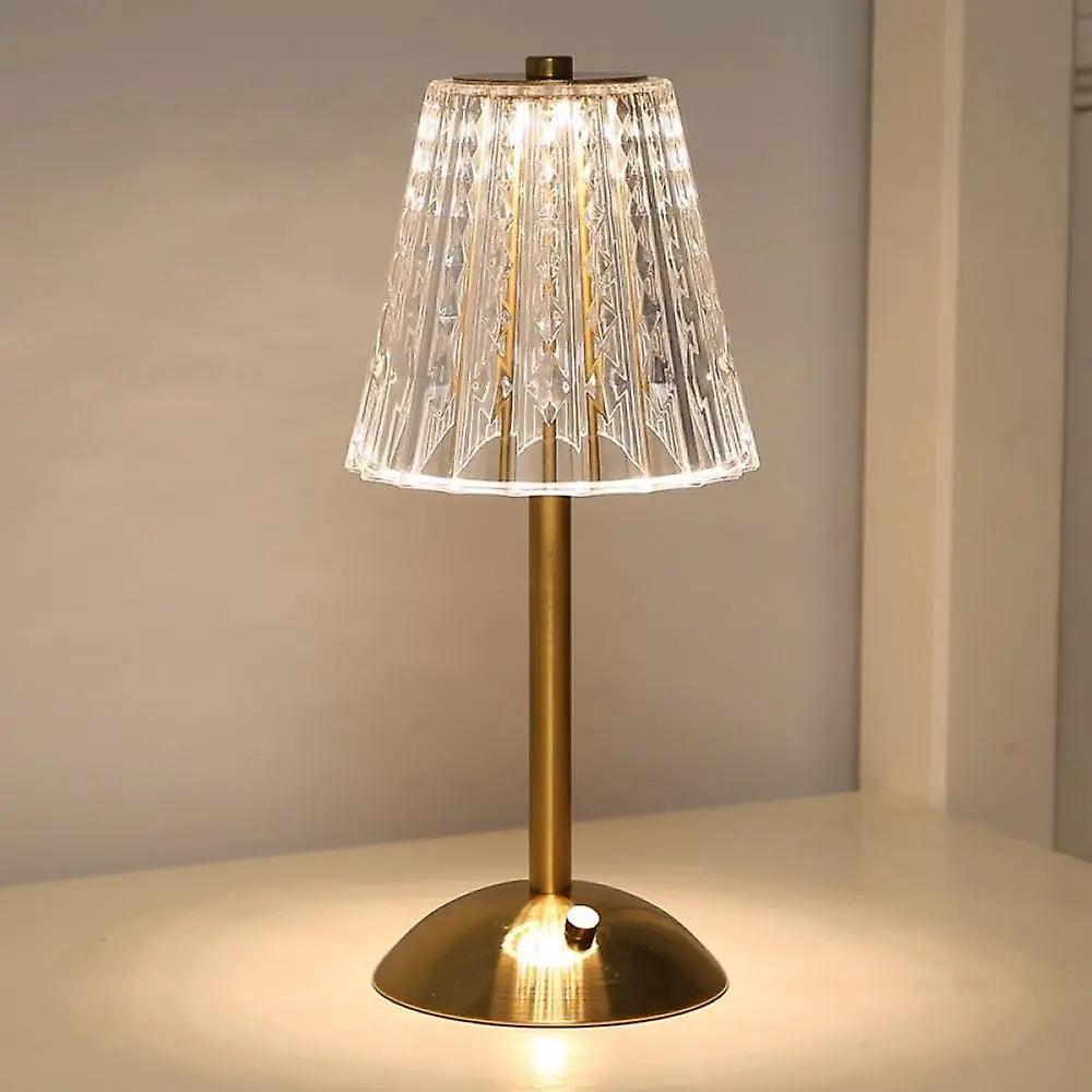 Avtoit | CrystalLuxe - Vintage Table Lamp with Elegant Shine