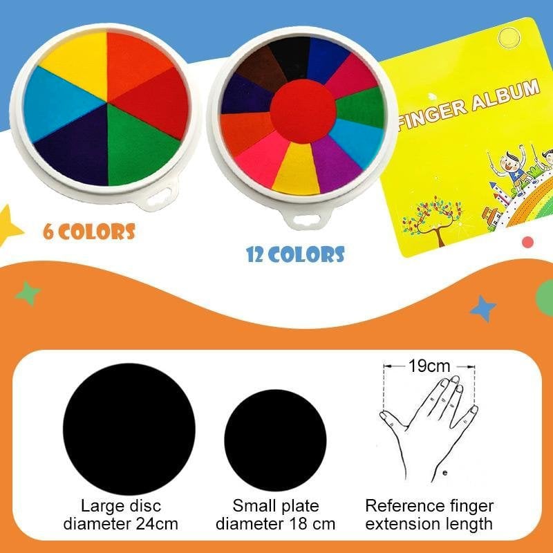 Avtoit | Funny Finger Painting Kit