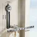 Avtoit | Foldable Suction Cup Clothes Drying Rack for Windows