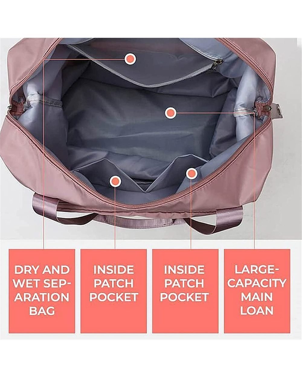 Avtoit | Collapsible Waterproof Large Capacity Travel Handbag