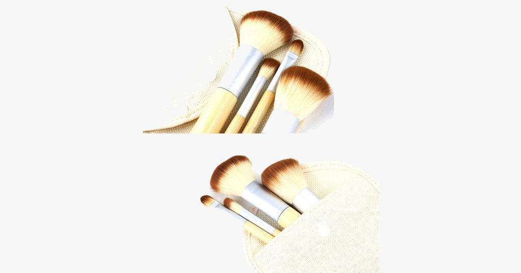 Avtoit | Mini 4-piece bamboo brush set