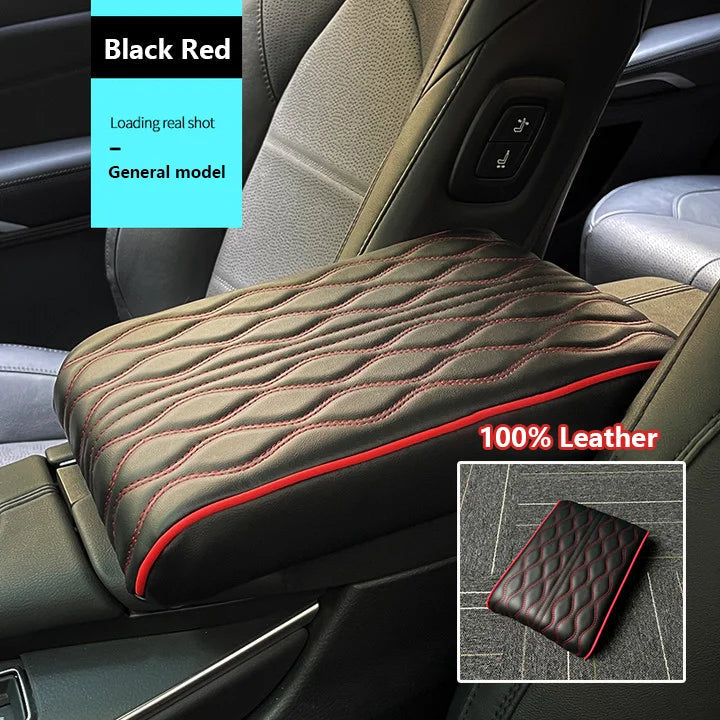 Avtoit | Armrest cushion in leather (Universal style)