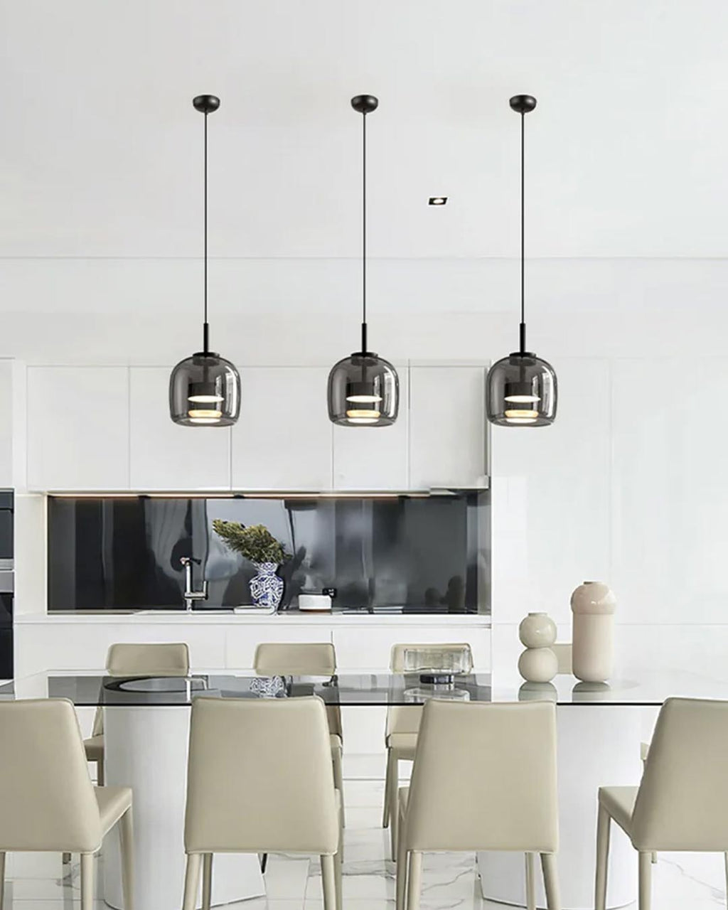 Avtoit | Valentino pendant light - Smoke - Set of 2