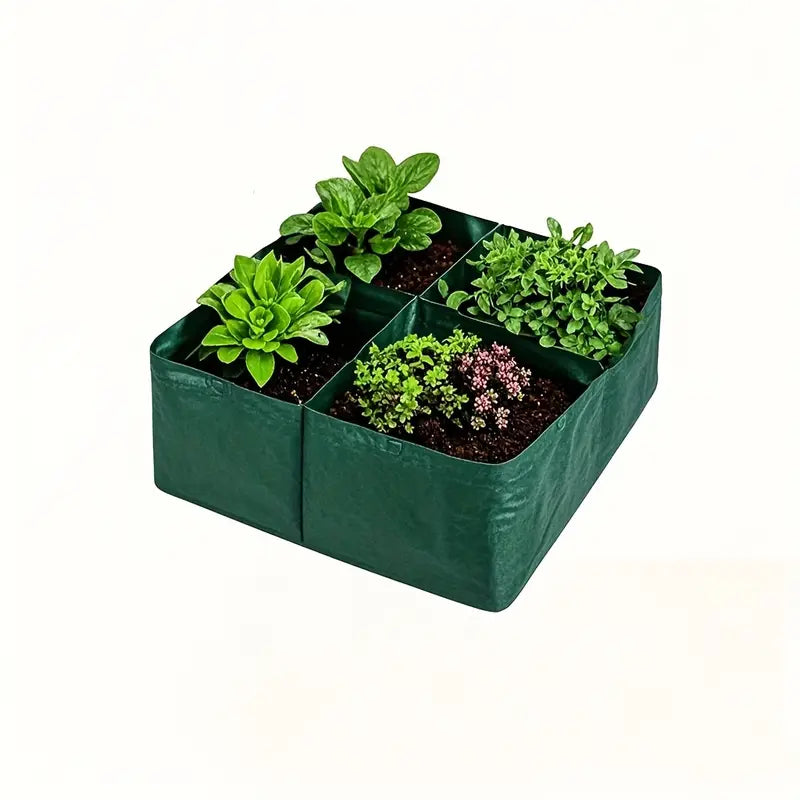 Avtoit | Planting bag with multiple compartments – Robust garden storage for plants and herbs
