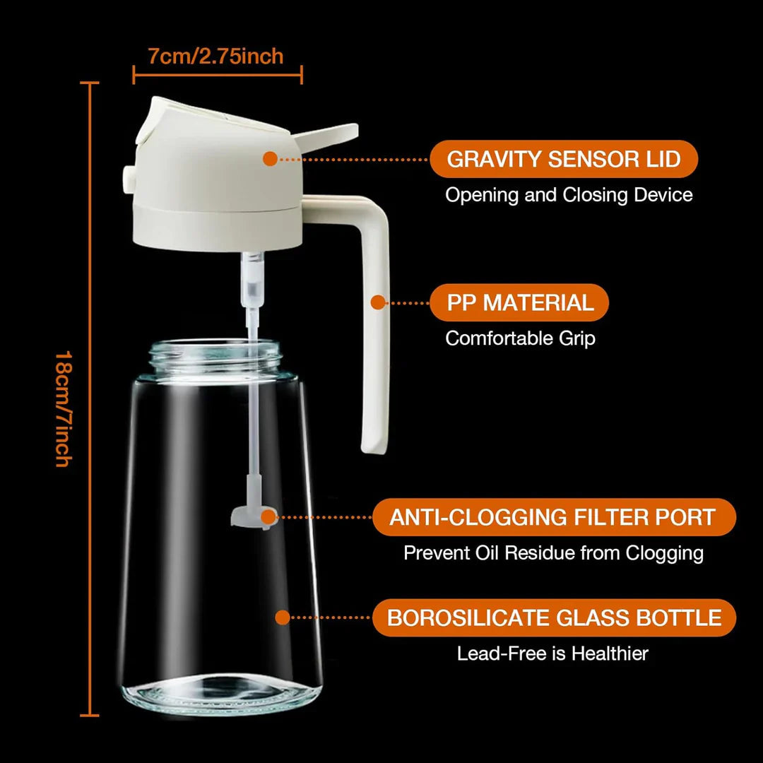 Avtoit | High-Quality 2-in-1 Olive Oil Sprayer