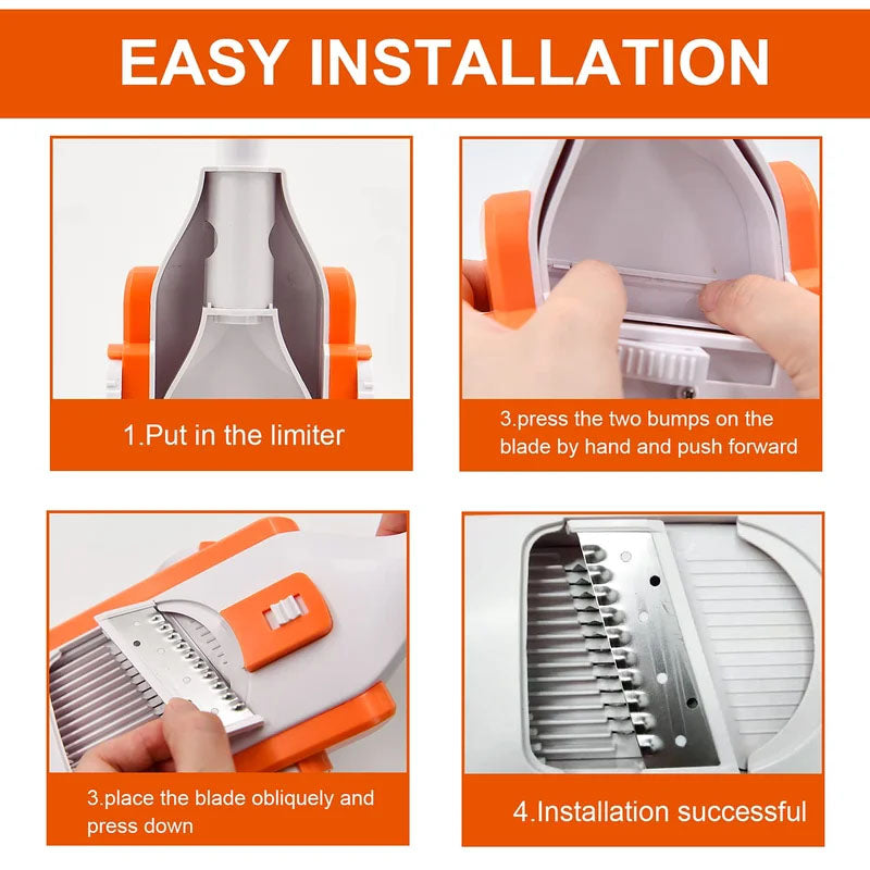 Avtoit | Adjustable safe vegetable slicer