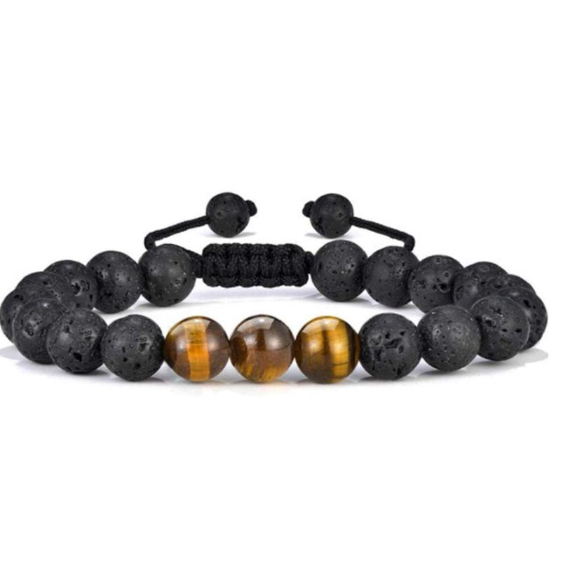 Avtoit | Tiger Eye Lava Rock Stone Bracelet