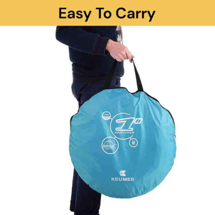 Avtoit | 4-Person Beach Pop-Up Tent for Family Camping, Outdoor Events & Quick Setup