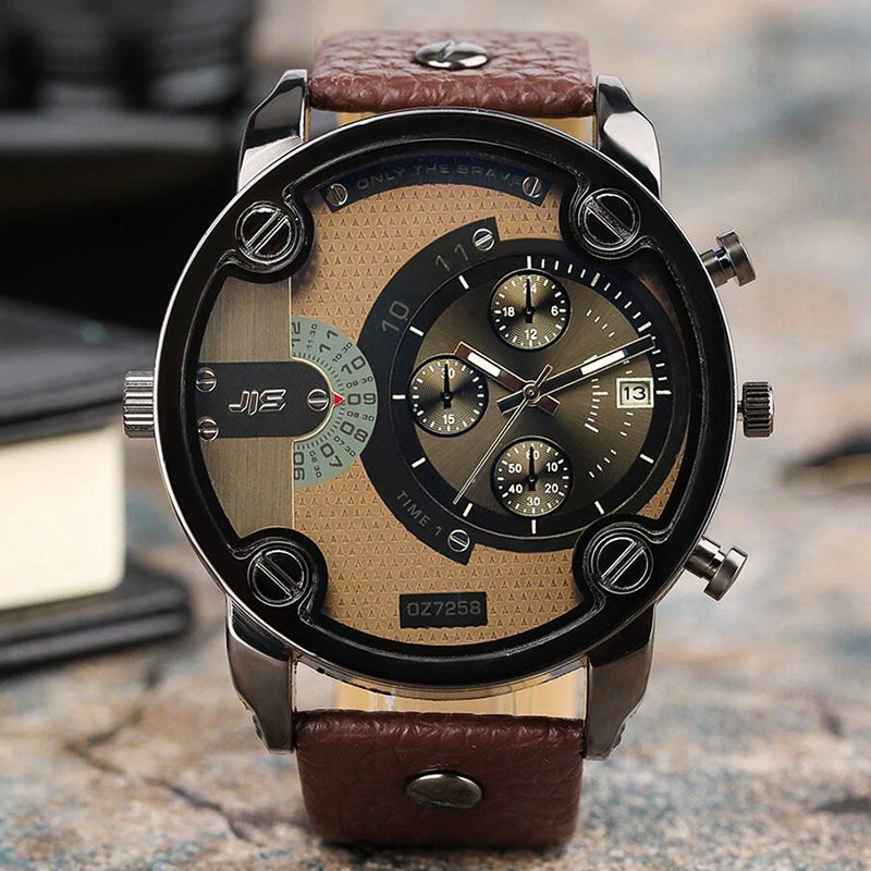 Avtoit | Men's Fashion Large Dial Style Steel Band Watch