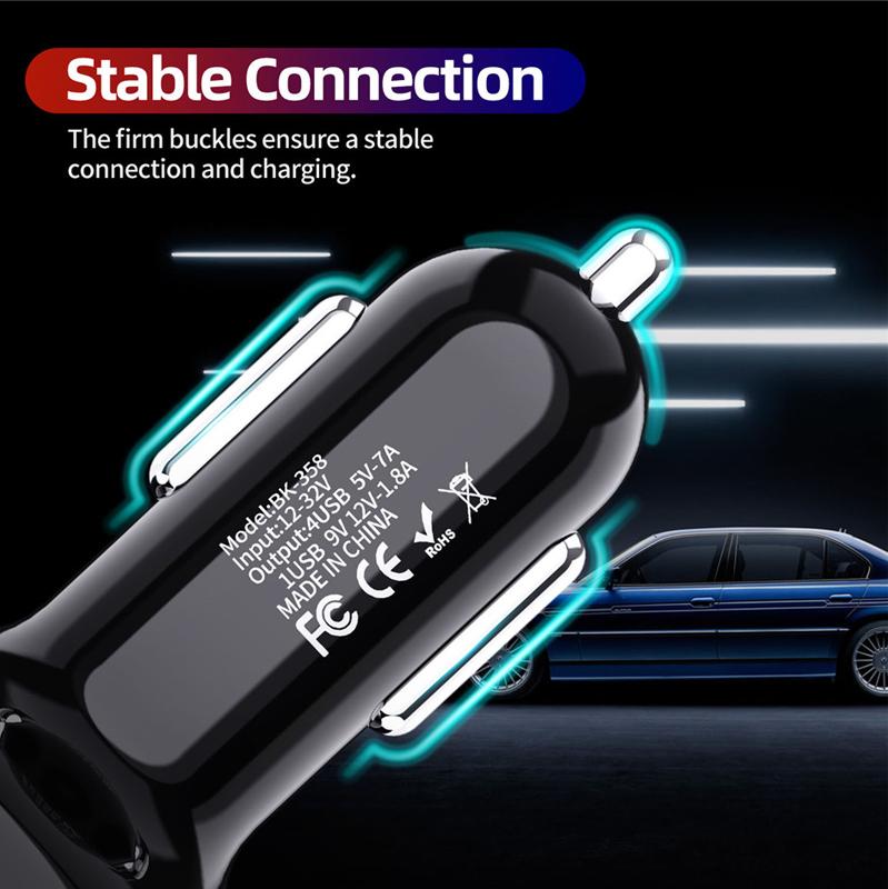 Avtoit | 4 Ports USB Car Charger Fast Charging