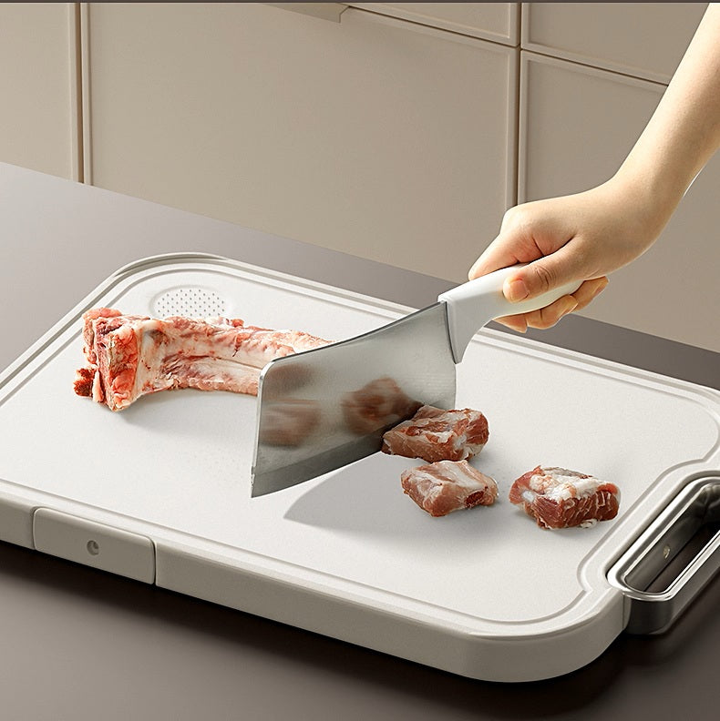 Avtoit | Pure Titanium Double-Sided Cutting Board - Antibacterial, Mold-Proof, Food-Grade Kitchen Essential