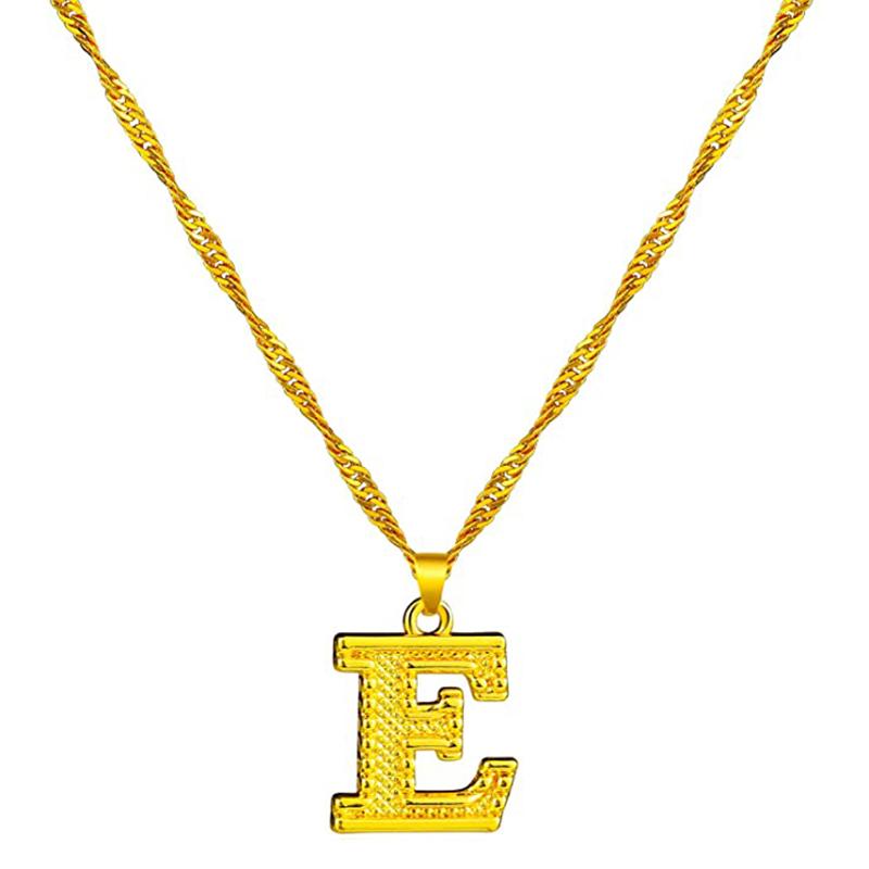 Avtoit | 18K gold-plated initial letter necklace