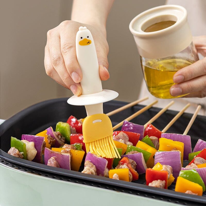 Avtoit | Oil dispenser with brush for BBQ