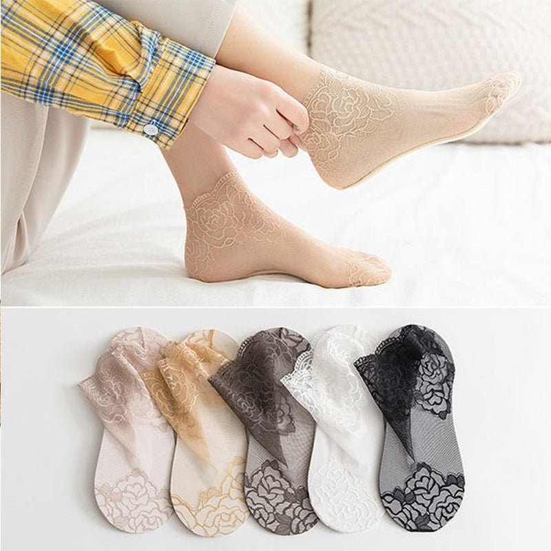 Avtoit | Women's Fashion Lace Socks