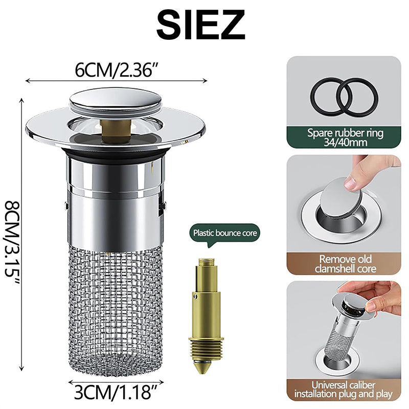 Avtoit | Sink Drain Strainer Hair Catcher