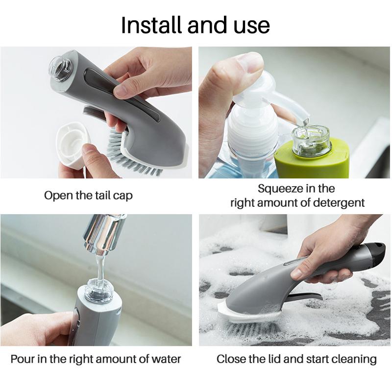 Avtoit | Cleaning brush with long handle