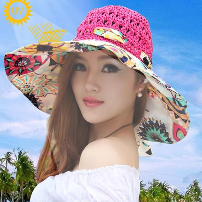 Avtoit | Fashion Hollow Printed Sun Hat