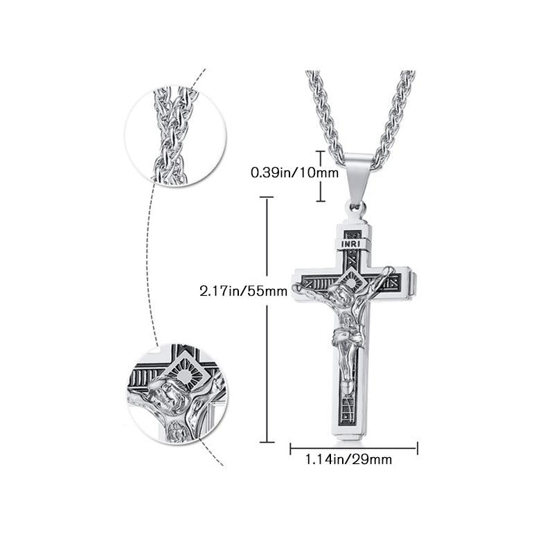 Avtoit | Jesus Cross Necklace