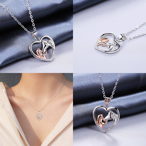 Avtoit | Girl and Horse Necklace Chain