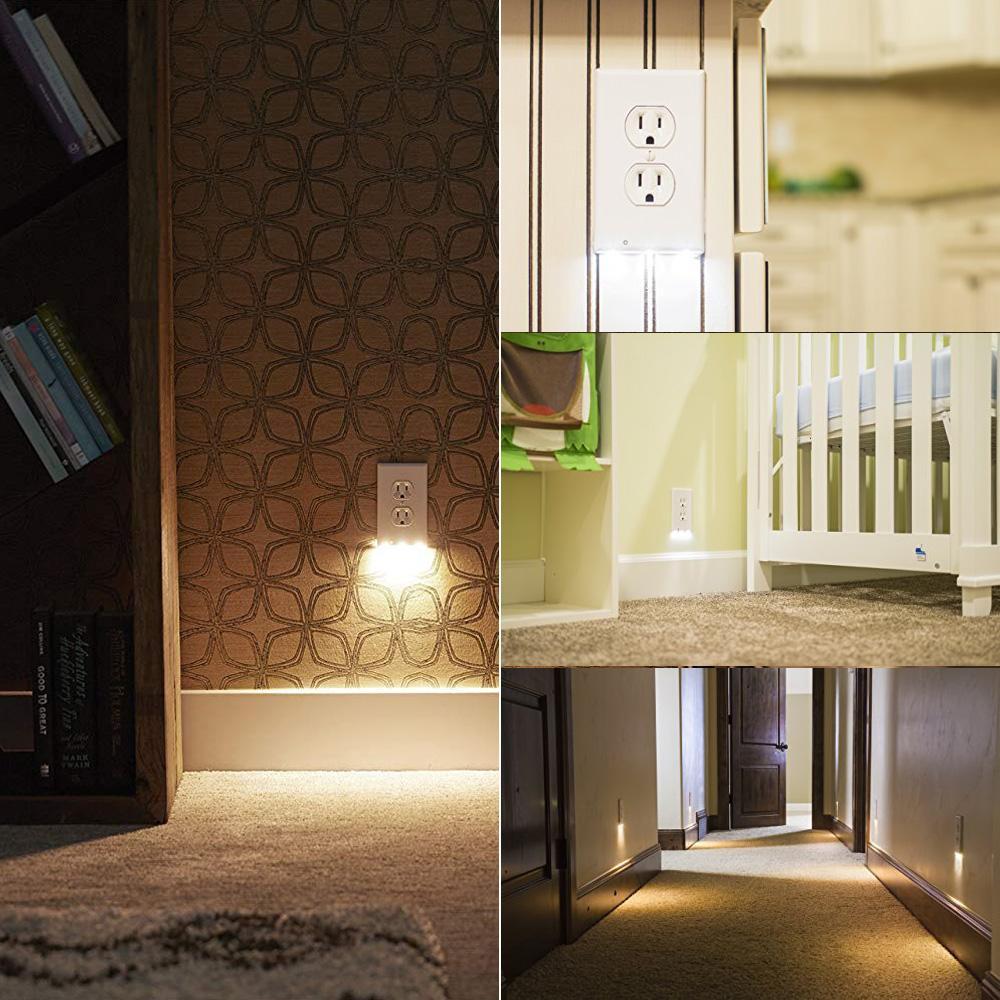 Avtoit | Outlet wall plate with LED night lights