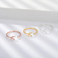 Avtoit | Stainless Steel A-Z 26 Letters Rings