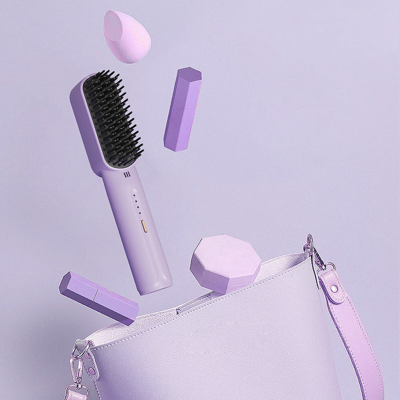 Avtoit | Portable negative ion hair straightener comb