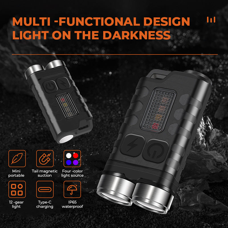 Avtoit | Magnetic Mini Keychain Flashlight