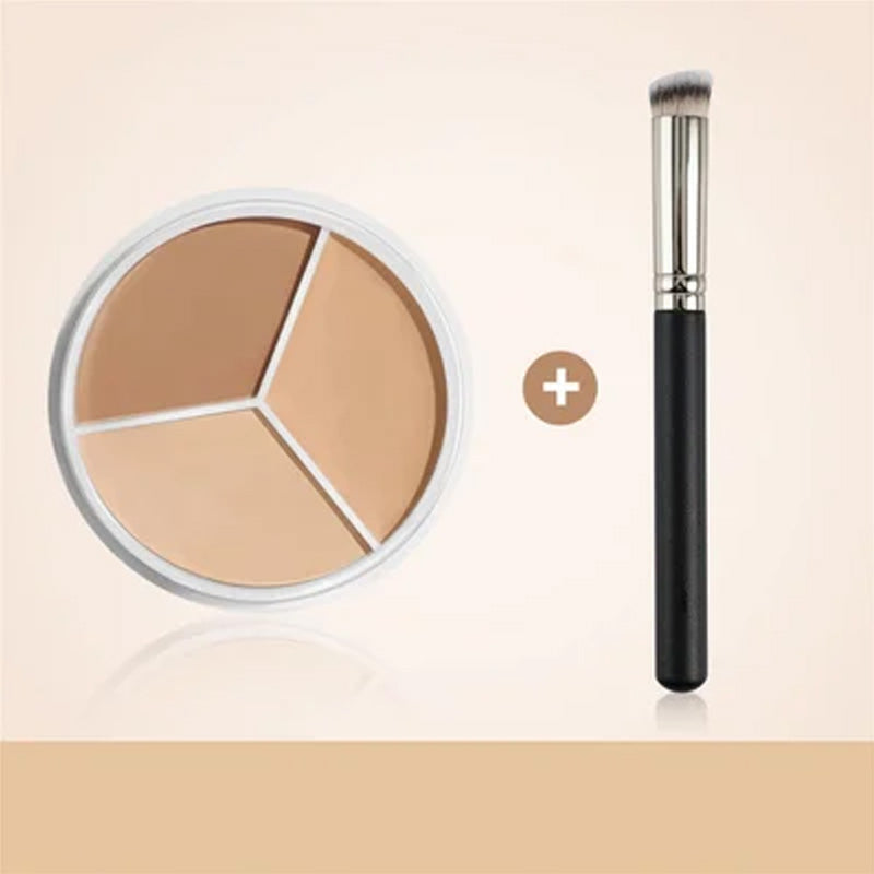 Avtoit | Tri-Color Concealer Palette for Acne Spots and Dark Circles