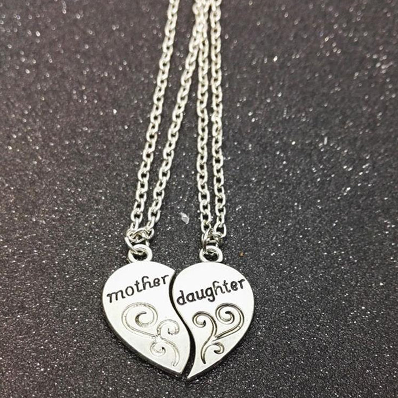 Avtoit | Mother and Daughter Heart Necklace