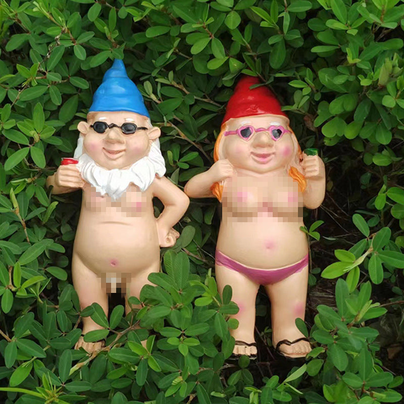 Avtoit | Cheeky Garden Gnome Funny Statue