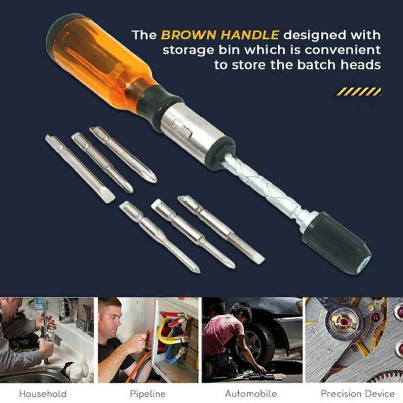 Avtoit | Automatic Spiral Ratchet Screwdriver Set
