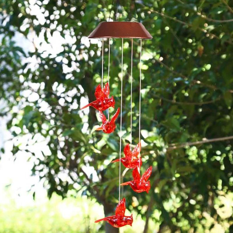 Avtoit | Red Bird Wind Chime Light